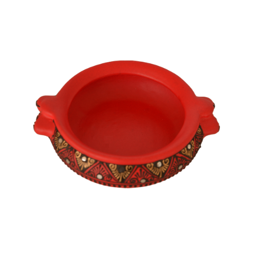 Handmade Decorative Uruli Red